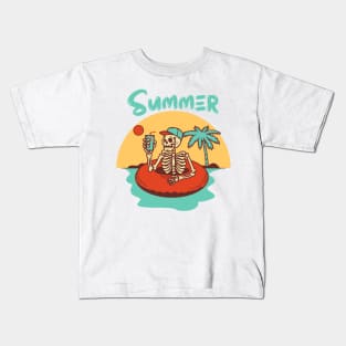 Summer Vibes Kids T-Shirt